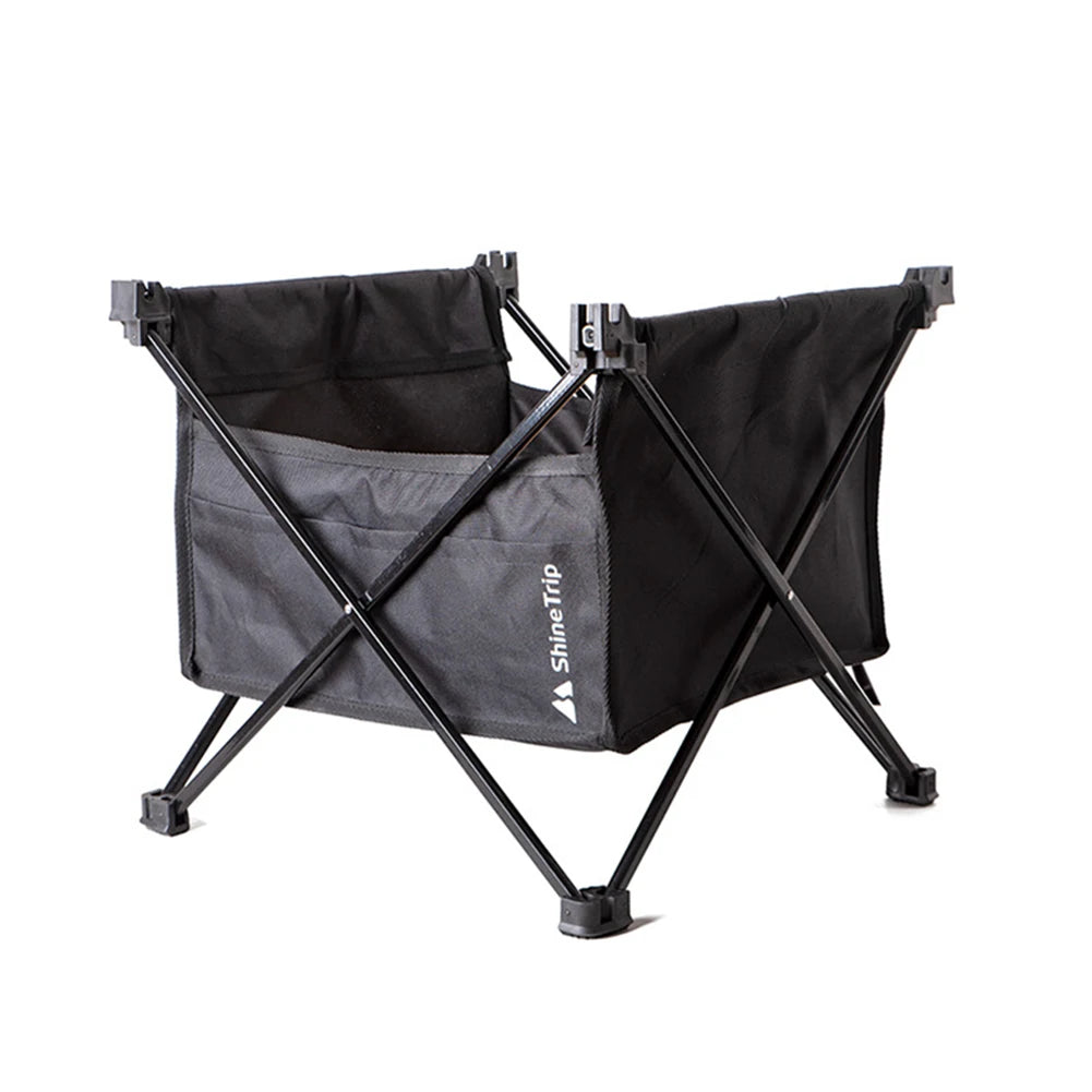 Shinetrip Folding Table Sundry Storage Shelf Bag Picnic Camping BBQ Stuff Storage Bag Portable Outdoor Table Rack Hanging Pocket