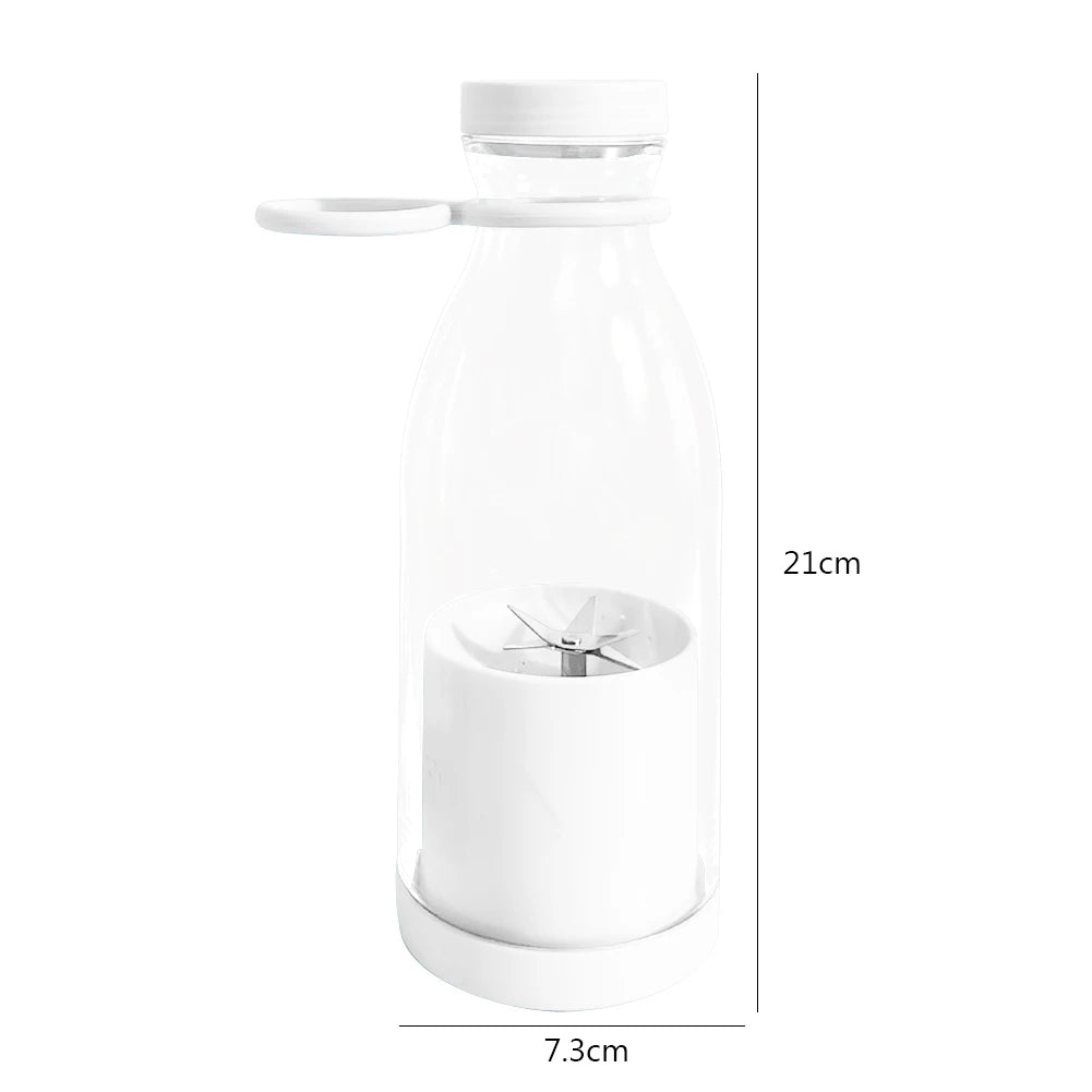 350Ml Portable Electric Fruit Juicer USB Rechargeable Smoothie Blender Machine Mini Fruit Mixer Cup Juicing Cup Kitchen Mixer