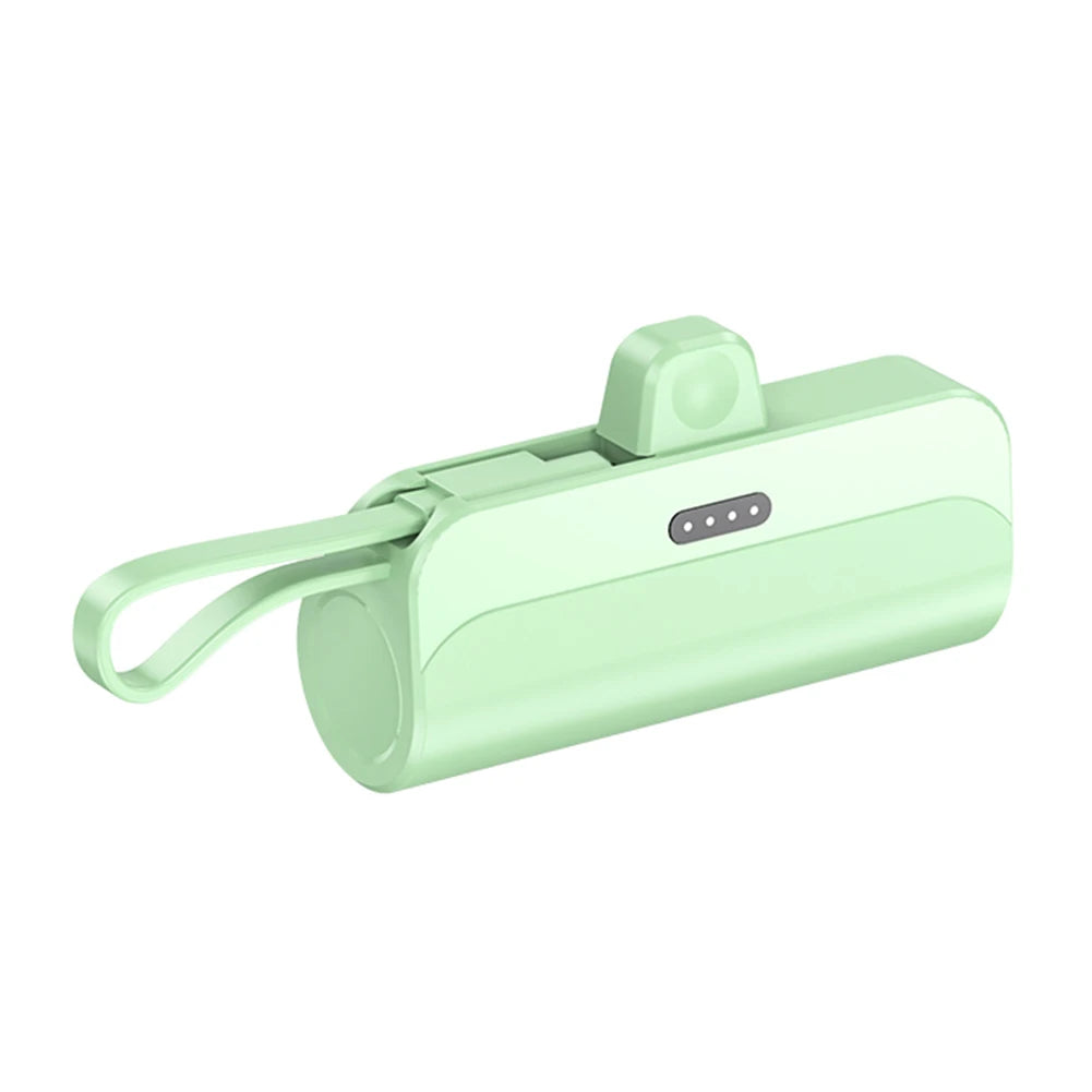 5000Mah Wireless Power Bank Type-C/For Iphone External Battery Pack 2.1A Fast Charging Portable Emergency Battery Backup Charger