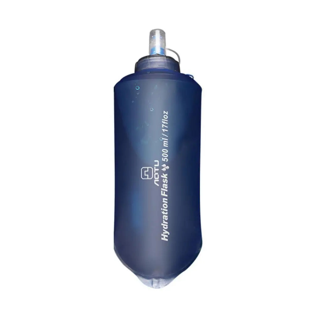 Outdoor Sports Folding Soft Water Bottle 500 Ml Bottle of Free Tpu Water Running Water Bag Waistband Marathon Vest
