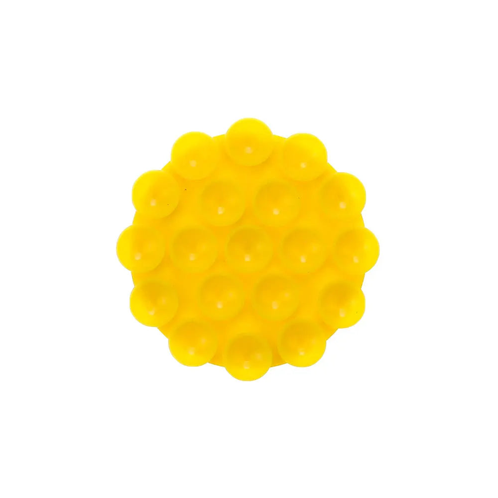 Silicone World round Silicone Suction Cup Mobile Phone Fixing Bracket Car Mounted Holder Phone Case Anti-Slip Stand Fixed Pad
