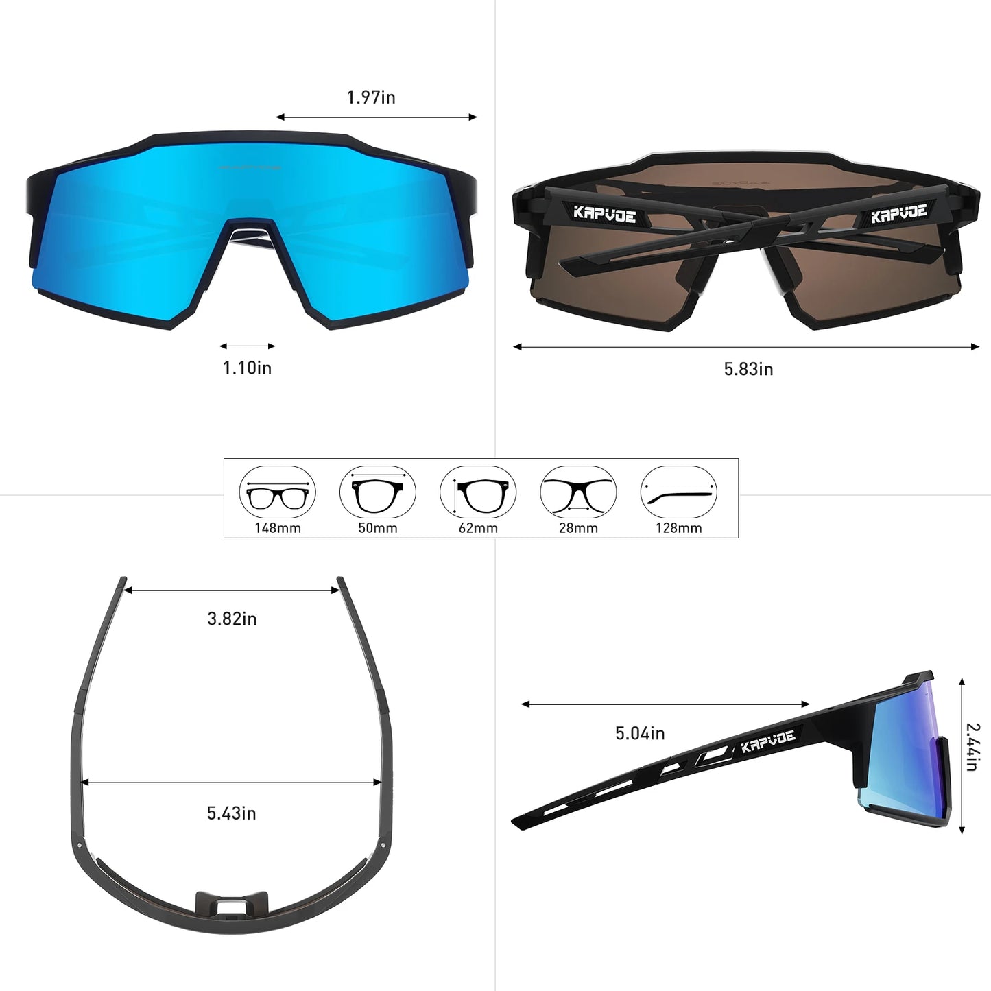 Men Cycling Glasses UV400 Protection Road Bike MTB Outdoor Sports Sunglasses Bicycle Glasses Professional Sport Glasses