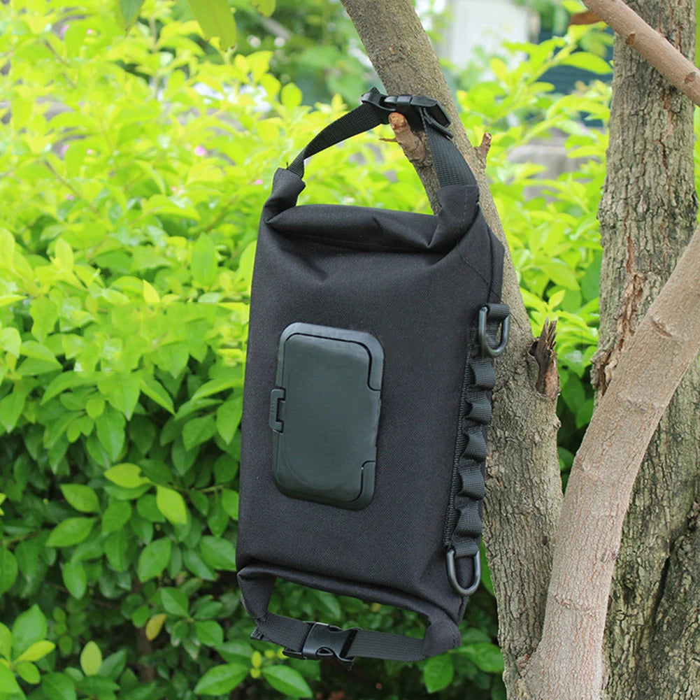 Camping Wet Tissue Box Paper Canvas Dispenser Box Water Resistant Hanging Portable Tissue Bag for Outdoor Hiking Storage Case