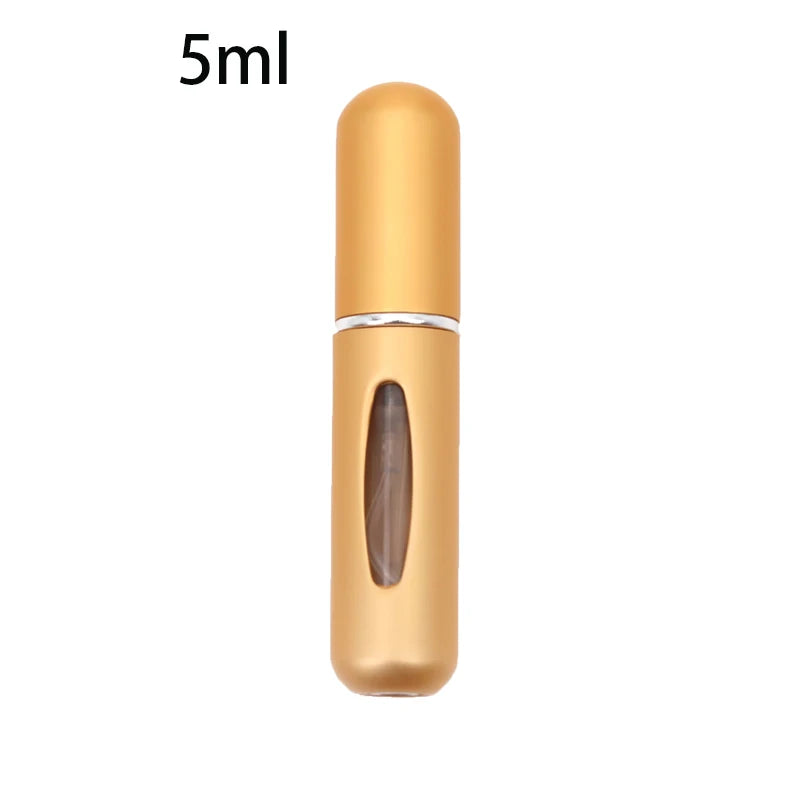 Refillable Mini Perfume Bottle Portable Cosmetic Bottle Spray Bottle Atomizer Spray Container Travel Refillable Bottles 5Ml 8Ml