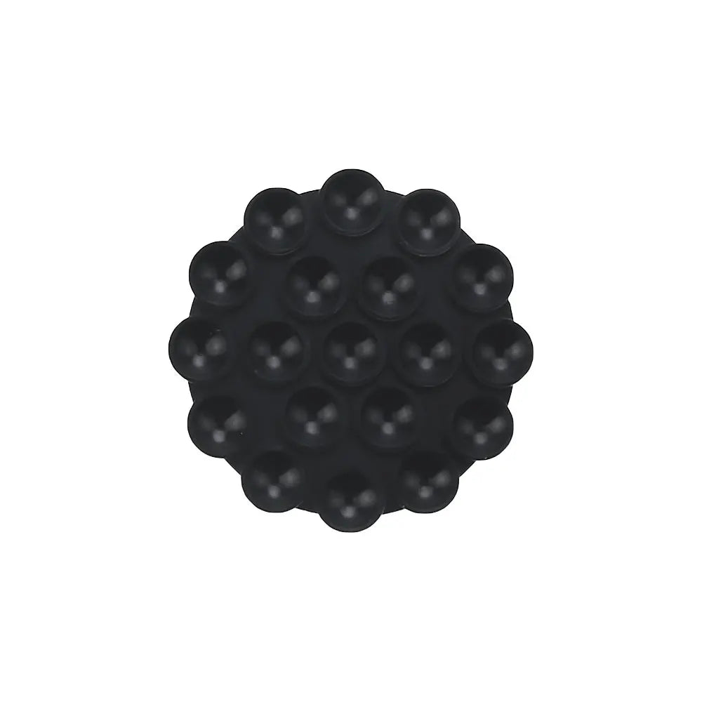 Silicone World round Silicone Suction Cup Mobile Phone Fixing Bracket Car Mounted Holder Phone Case Anti-Slip Stand Fixed Pad