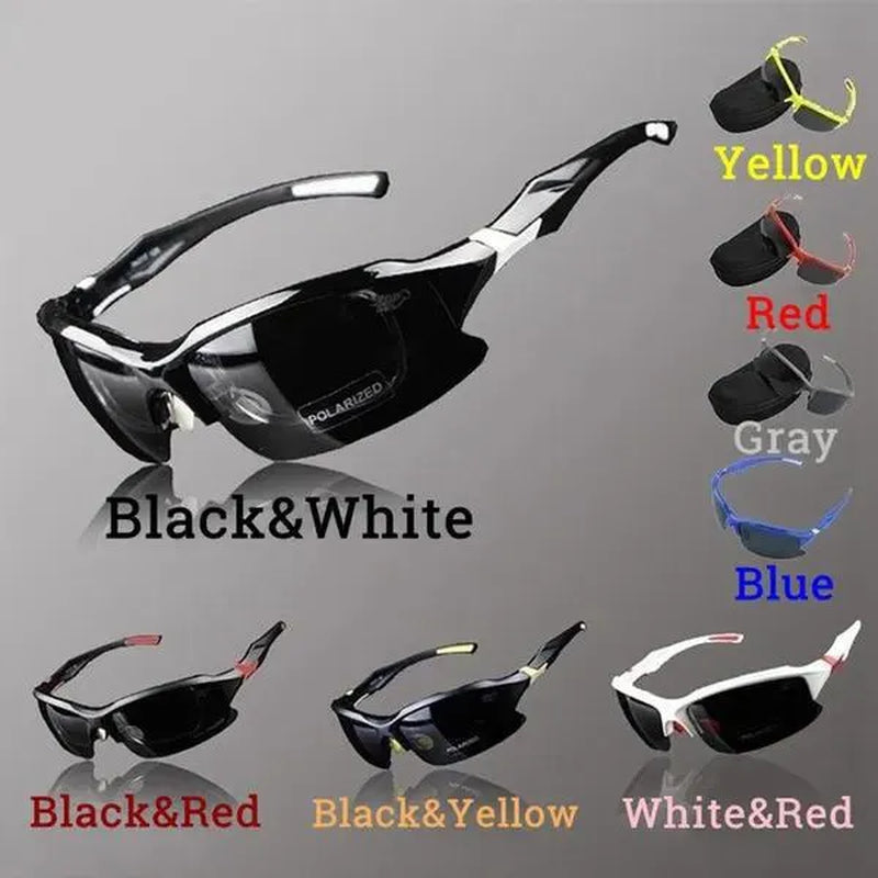 Men Bicycle Sunglasses Sports Professional UV 400 Polarized Glasses