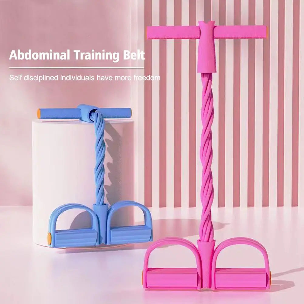 Fitness Resistance Bands Exercise Equipment Elastic Pull Training Workout Rope Sport Sit Gym Bands Ankle Pedal Puller up F7S1