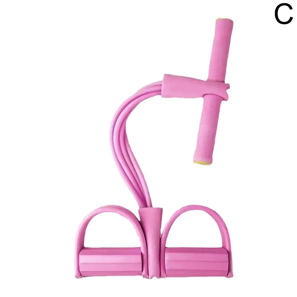 Fitness Resistance Bands Exercise Equipment Elastic Pull Training Workout Rope Sport Sit Gym Bands Ankle Pedal Puller up F7S1
