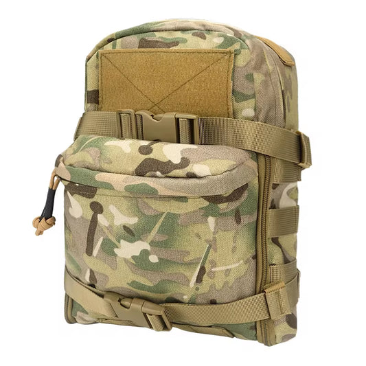 Mini Hydration Bag Outdoor Tactical Backpack Water Bladder Carrier Zipper Pouch Outdoor Hunting Bag 1000D Nylon Outdoor Sports