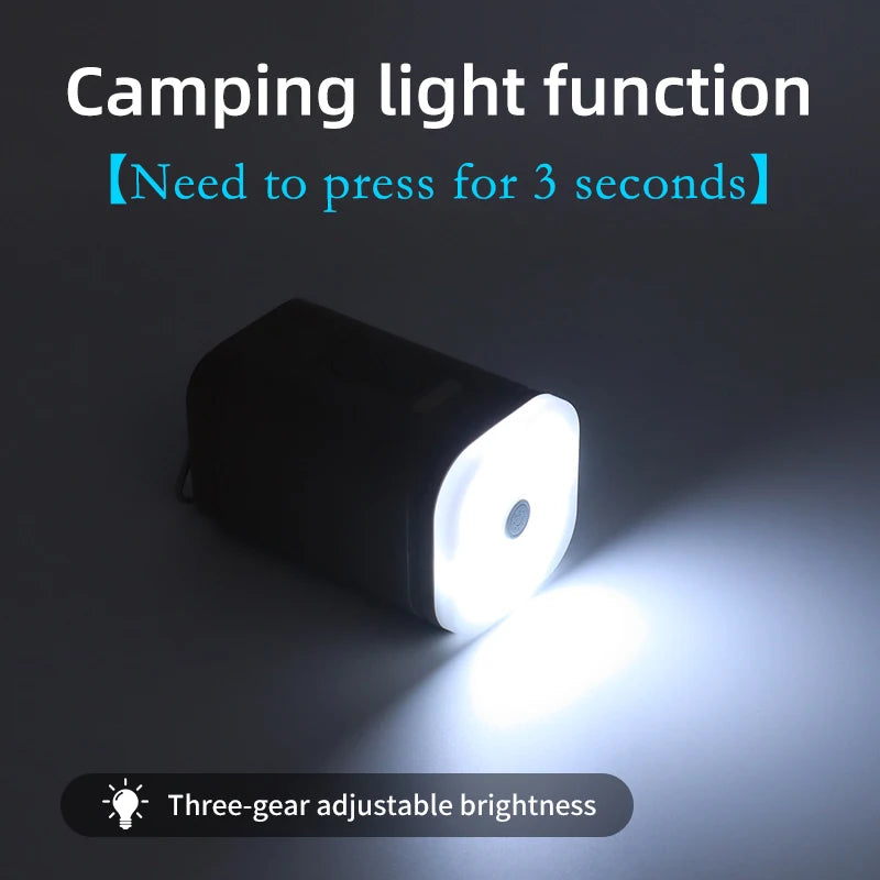 PACOONE Outdoor Inflation Pump Wireless Mini Portable Air Compressor Air Cushion Sleeping Pad Bed Air Pump