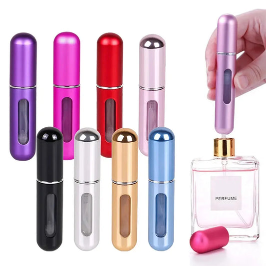 Refillable Mini Perfume Bottle Portable Cosmetic Bottle Spray Bottle Atomizer Spray Container Travel Refillable Bottles 5Ml 8Ml