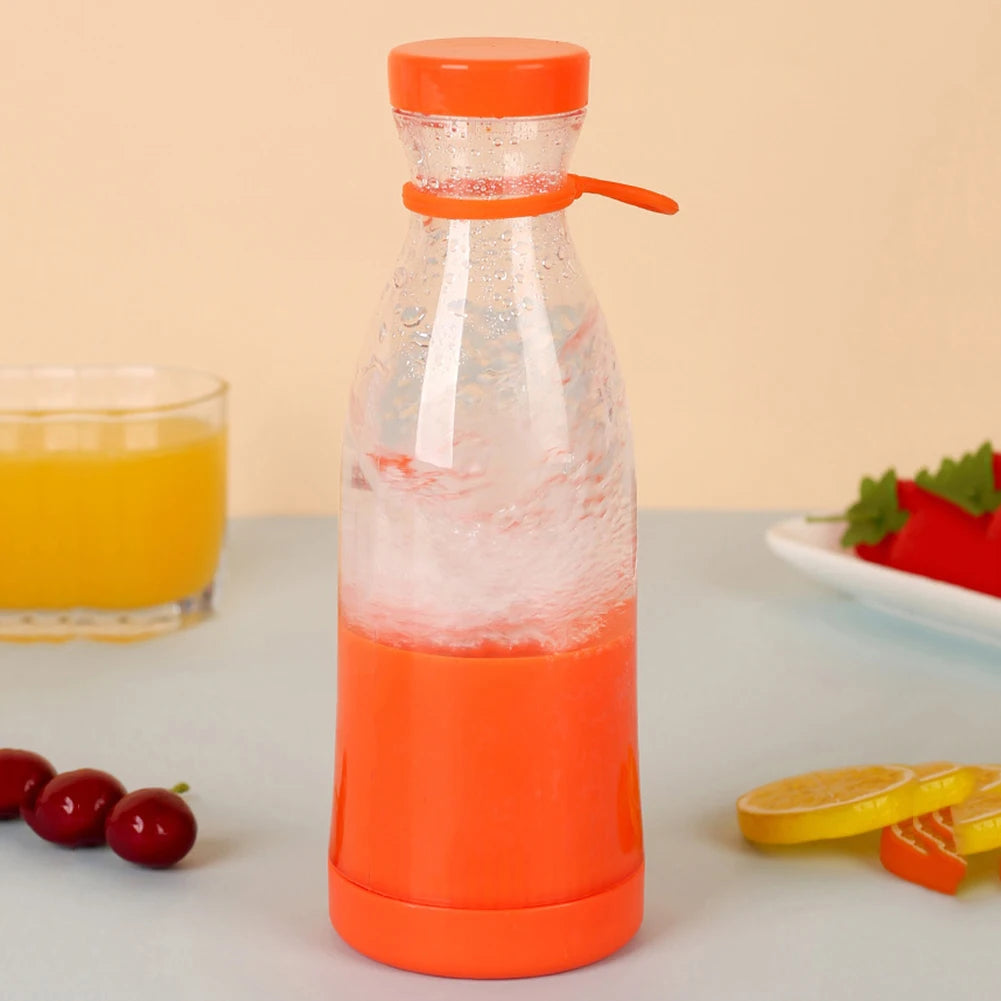 350Ml Portable Electric Fruit Juicer USB Rechargeable Smoothie Blender Machine Mini Fruit Mixer Cup Juicing Cup Kitchen Mixer
